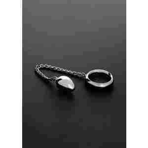 Пенис пръстен с анално яйце Donut  (45/45mm)