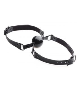 Doppelganger Silicone Double Mouth Gag - Black
