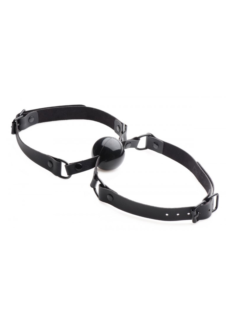 Doppelganger Silicone Double Mouth Gag - Black