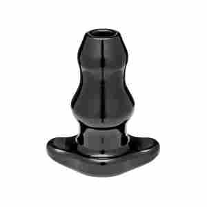 Double Tunnel Plug - X- Large - Black