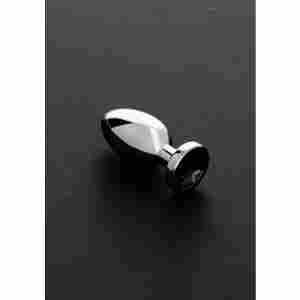 Jeweled Butt Plug BLACK - Small