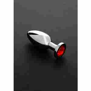 Jeweled Butt Plug RED - Medium