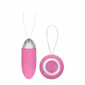 Luca - Rechargeable Remote Control Vibrating Egg - Pink