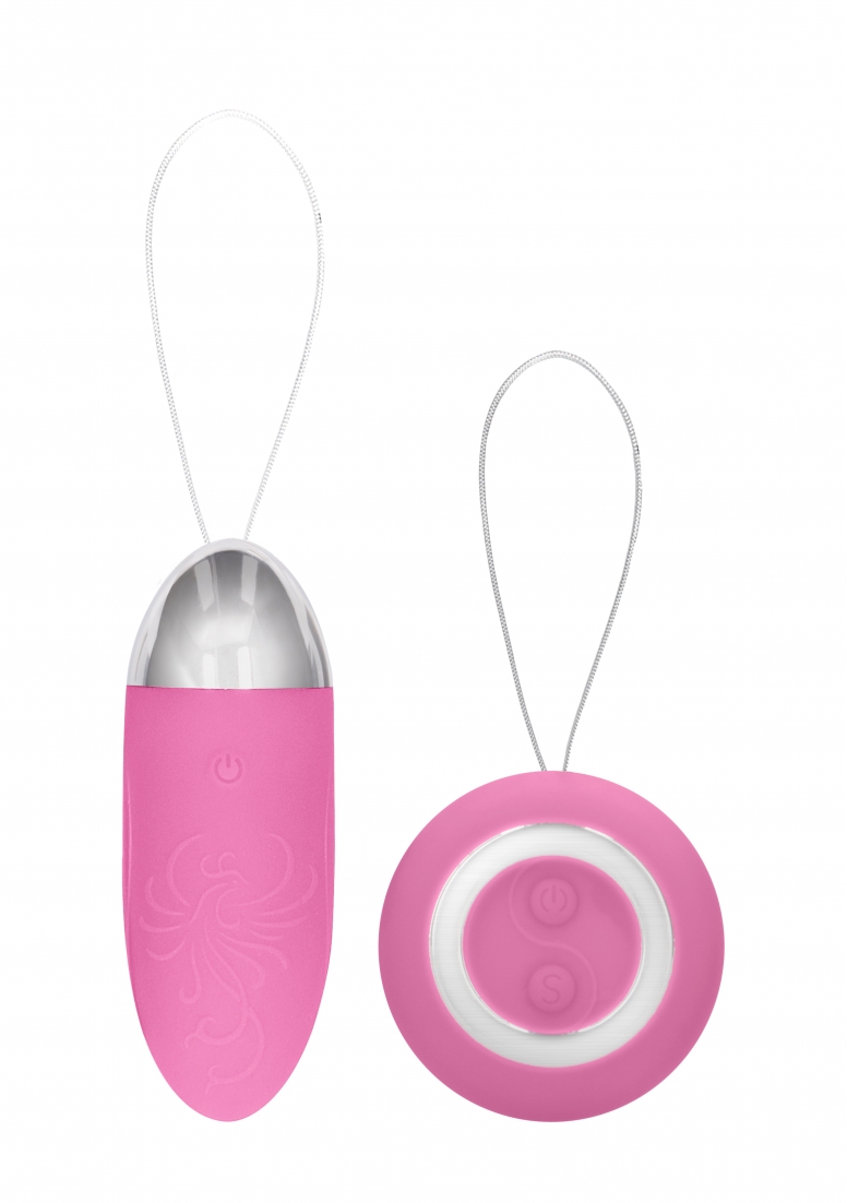 Luca - Rechargeable Remote Control Vibrating Egg - Pink