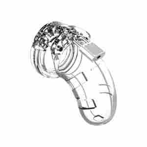 Целомъдрена клетка за пенис Model 13 - Chastity - 2.5"-прозрачна