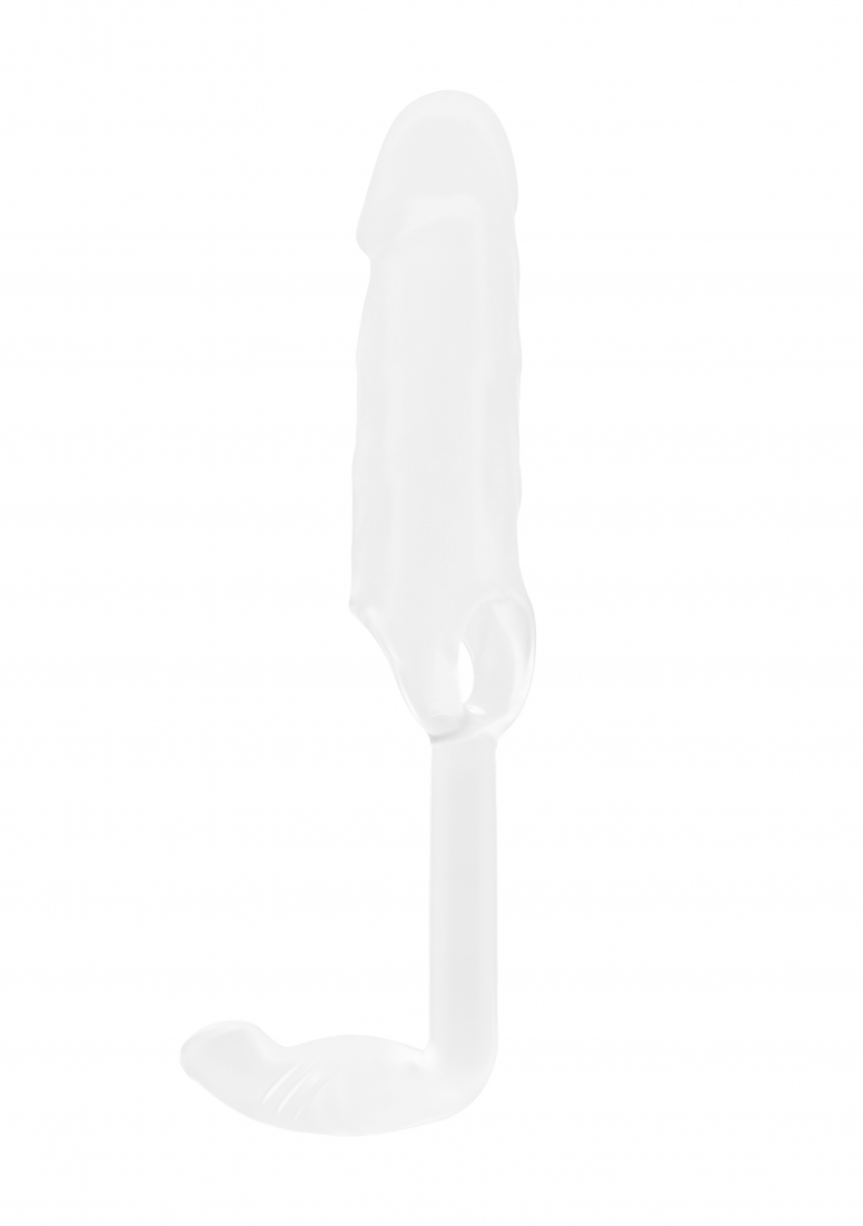 No.38 - Stretchy Penis Extension and Plug - Translucent
