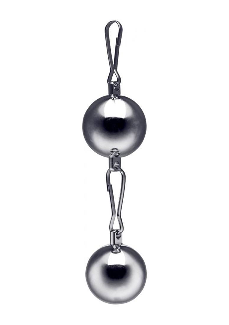 Oppressor's Orb 8 Oz Ball Weight with Connection Point - Silver