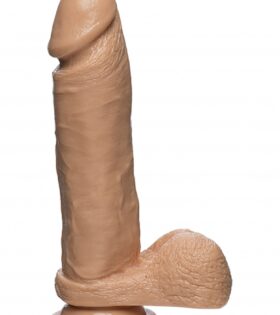 The D - Perfect D - 8 Inch with Balls - Firmskyn - Flesh