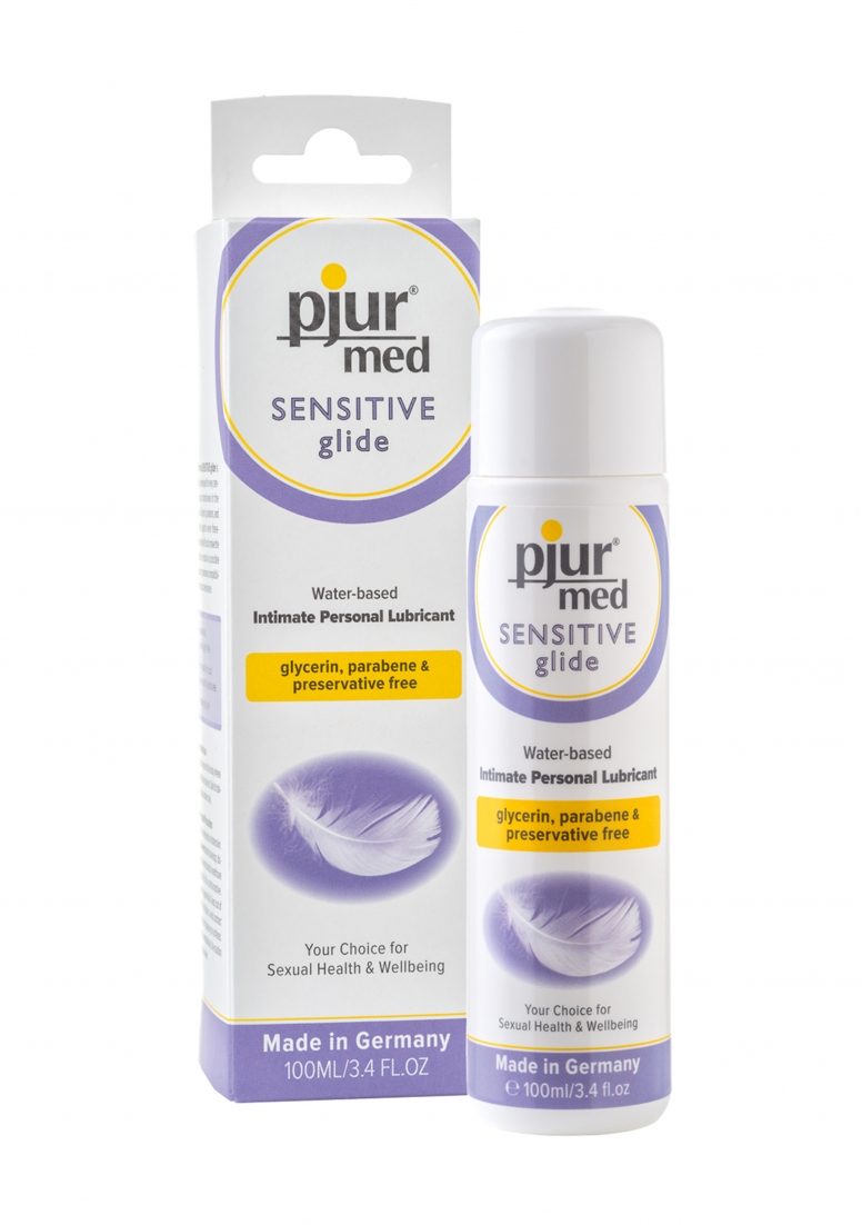 Натурален лубрикант за чувствителна кожа Pjur MED - Sensitive Glide - 100 ml