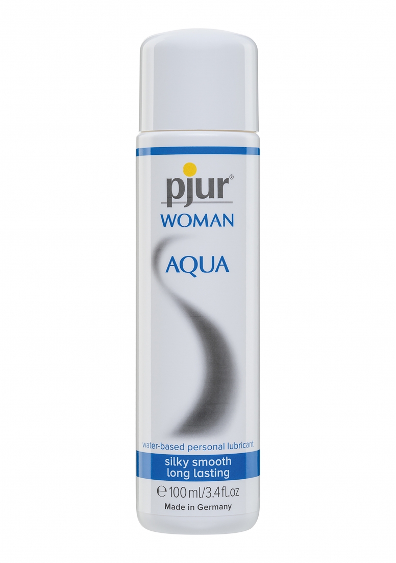 Подхранващ лубрикант на водна основа за жени Pjur Woman Aqua - 100 ml