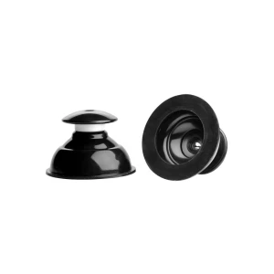 Plungers Extreme Suction Silicone Nipple Suckers - Black