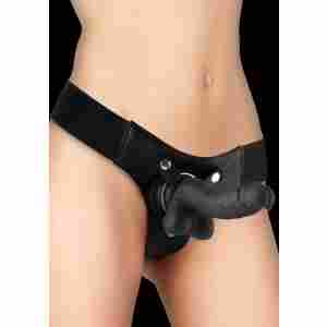 Realistic - 7 Inch - Strap-On - Black