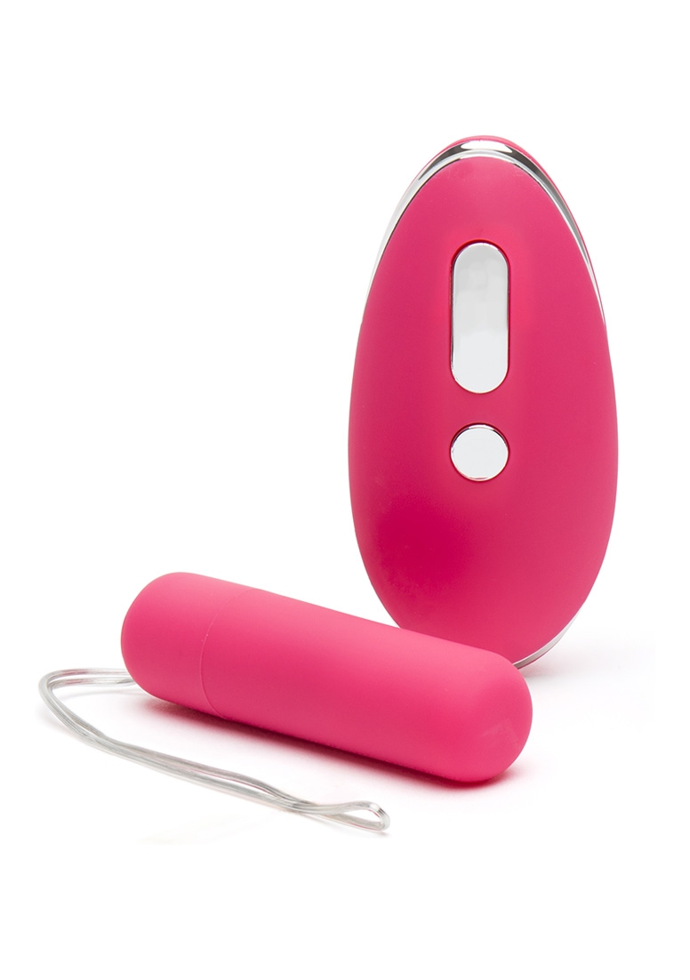 Вибриращи прашки Remote Control Knicker Vibrator - Pink/Black