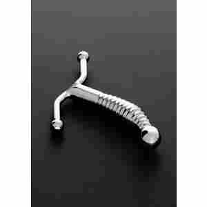 Стоманен стимулатор Ribbed G Spot Stimulator
