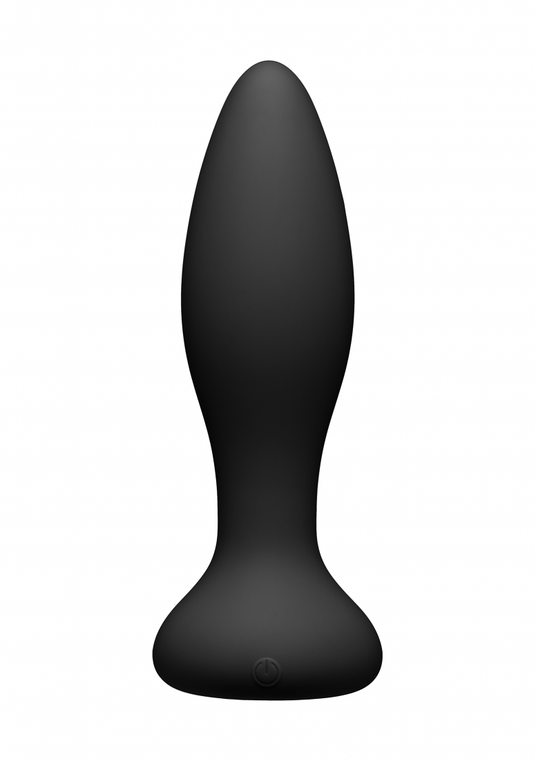 Rimmer Experienced Vibrating And Rotating Butt Plug - Black