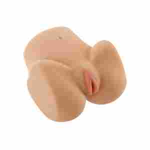 Вагина и анус Кибер Кожа "SALLY" 15 см.