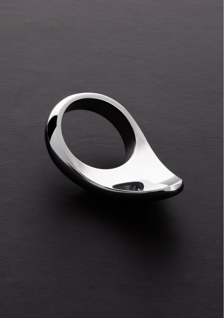 Стоманен пенис пръстен TEARDROP (50mm)
