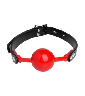 The Hush Gag Silicone Comfort Ball Gag - Red