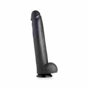 Реалистично дилдо The Master Suction Cup Dildo - Black