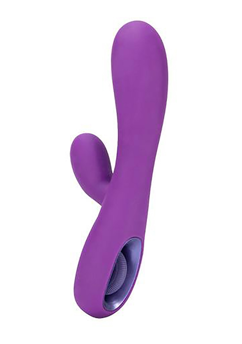 UltraZone Tease 6x Rabbit Style Silicone Vibe - Purple