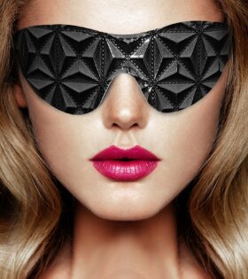 Луксозна маска за очи OUCH! - черна