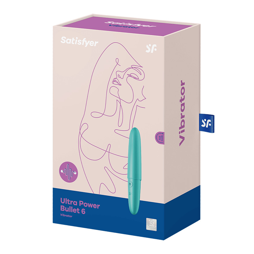 Power Bullet Вибратор ULTRA POWER BULLET 6 тюркоаз | Vibrator.bg