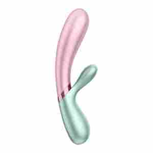 Вибратор загряващ Hot Lover сребрист