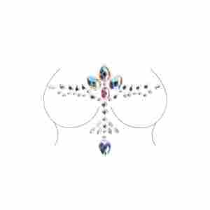 Dazzling Cleavage Bling Sticker