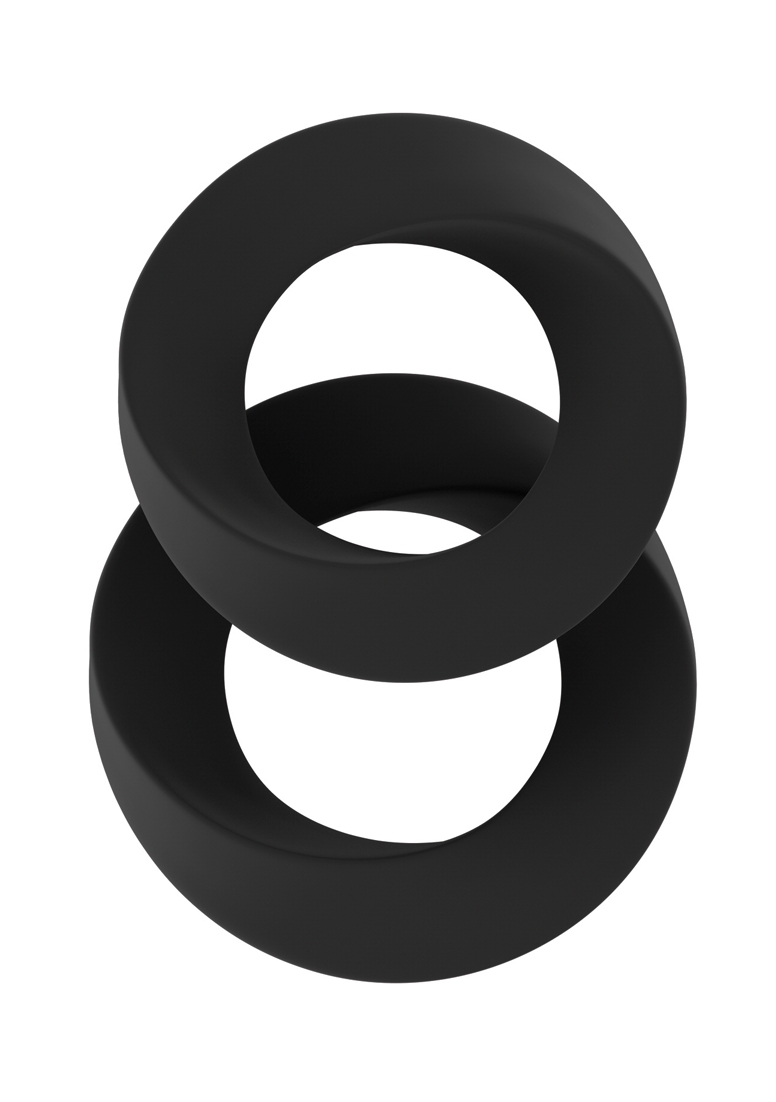 Комплект пенис пръстени SONO No.24 - черни