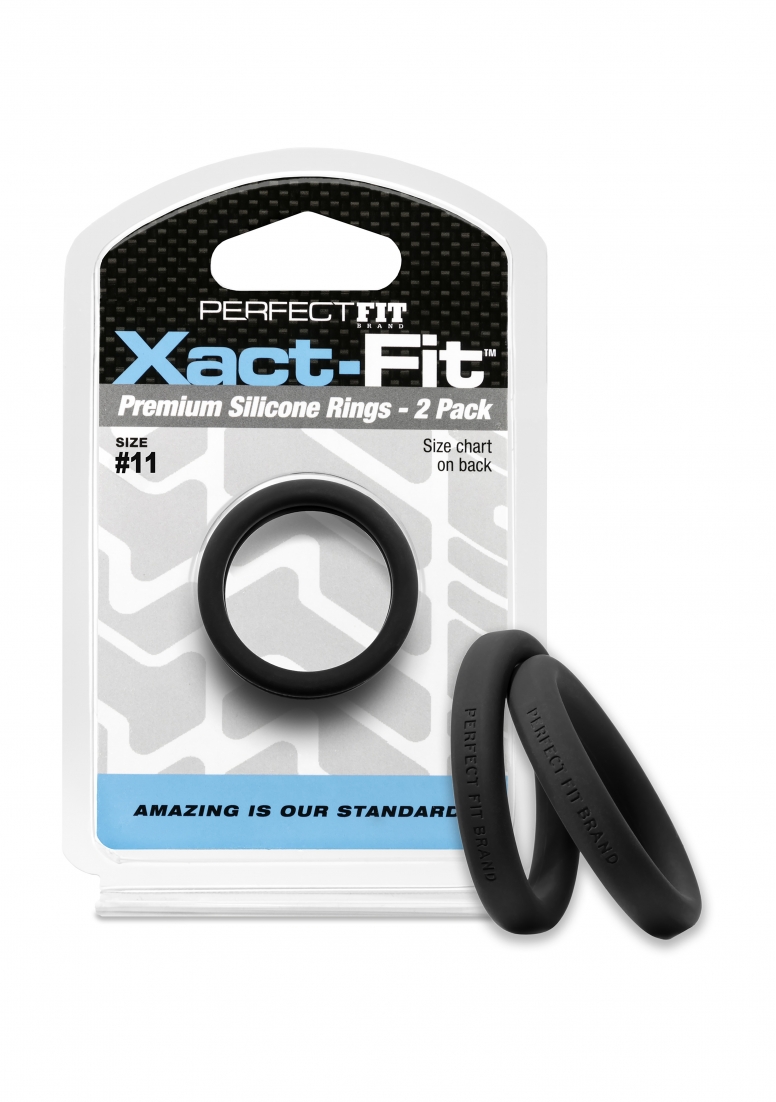 Пенис пръстен #11 Xact-Fit Cockring 2-Pack