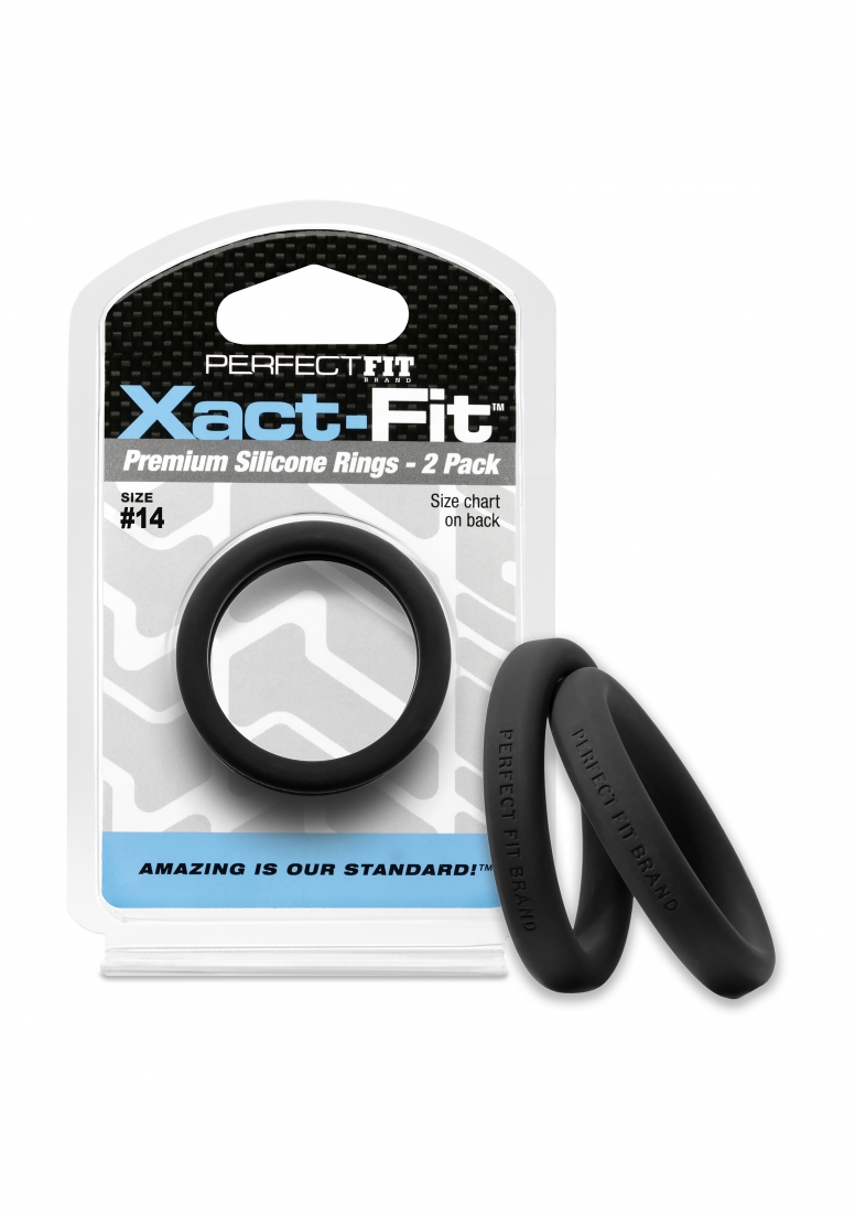 Пенис пръстен #14 Xact-Fit Cockring 2-Pack