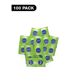 Презервативи EXS CONDOMS - светещи -100 бр.