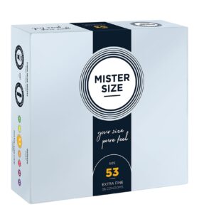 Презервативи Mister Size - Pure Feel - 53 mm - 36 бр.