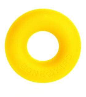 Силиконов пенис пръстен BONEYARD - жълт