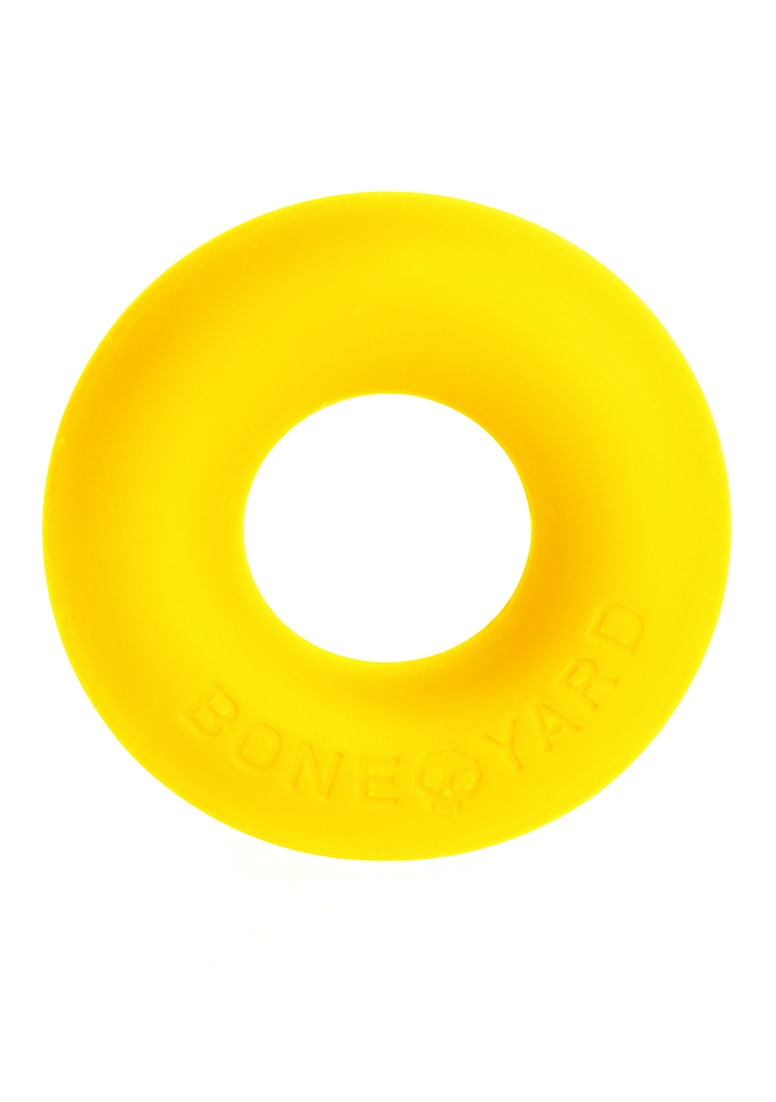 Силиконов пенис пръстен BONEYARD - жълт