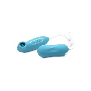 Виброяйце Entwined 3X Thumping Egg & Licking Clit Stimulator