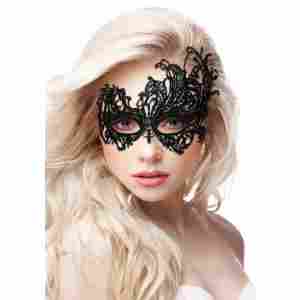 Дантелена маска Royal Black Lace Mask