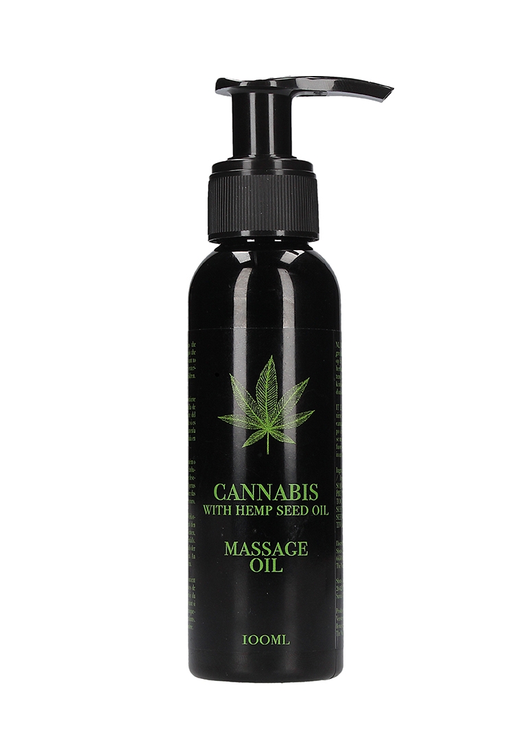 Масажно олио Cannabis With Hemp Seed Oil - 100 ml
