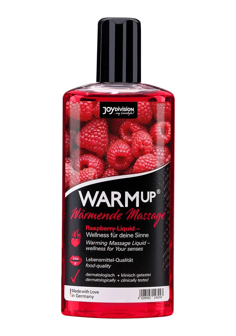 Масажно олио WARMup Raspberry - 150 ml