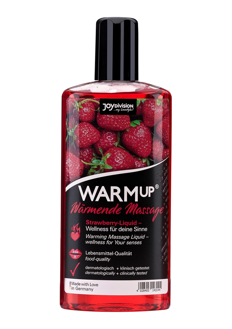 Масажно олио WARMup Strawberry - 150 ml