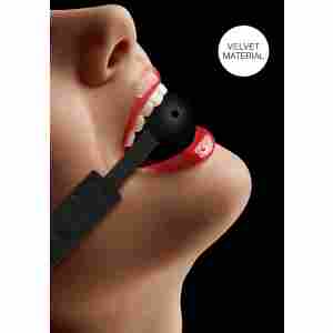 Наустник Ouch!- Velvet & Velcro Adjustable Breathable Gag