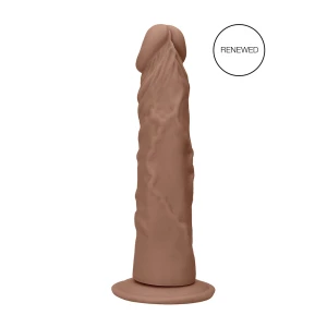 Реалистично дилдо RealRock - 23 cm - шоколад