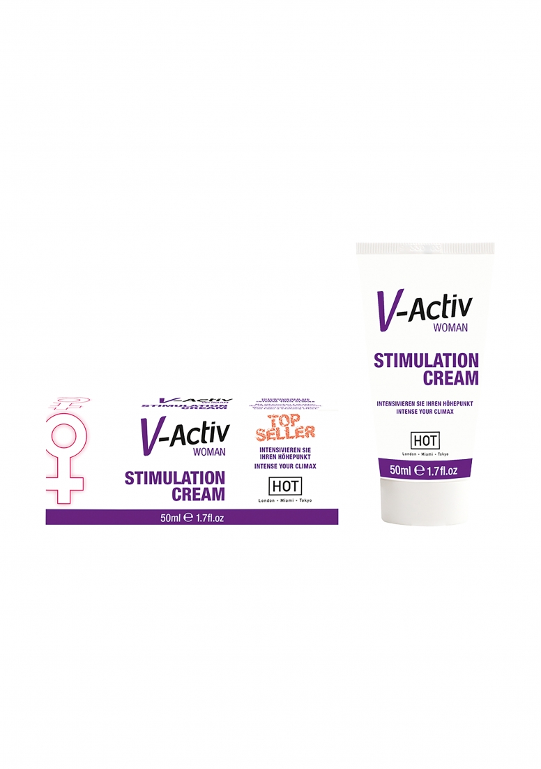 Възбуждащ крем за жени HOT V-Activ - 50 ml