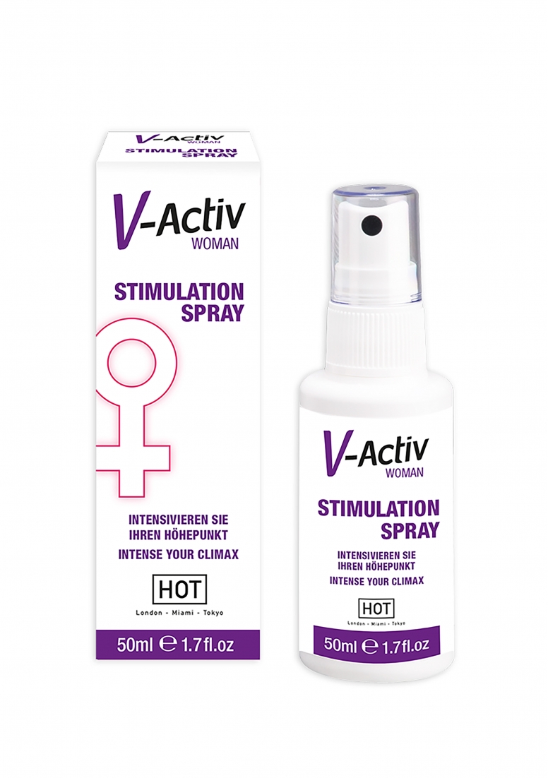 Възбуждащ спрей за жени HOT V-Activ - 50 ml