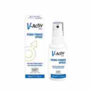 Възбуждащ спрей за мъже HOT V-Activ penis power  - 50 ml