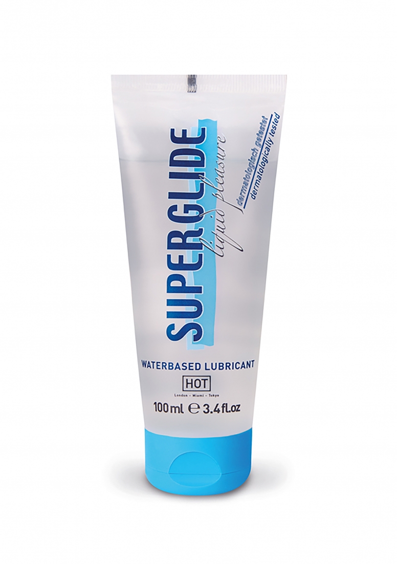 Лубрикант на водна основа HOT Superglide Liquid Pleasure - 100 ml