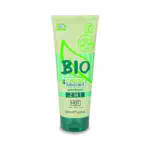Масажен гел и лубрикант 2 в 1 HOT BIO - 200 ml