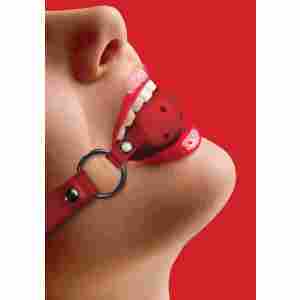 Наустник Ouch! - червен