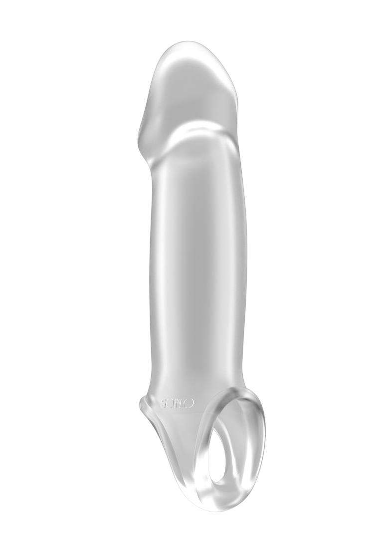 Разтегателен пенис удължител и удебелител  Sono No.33 - прозрачен