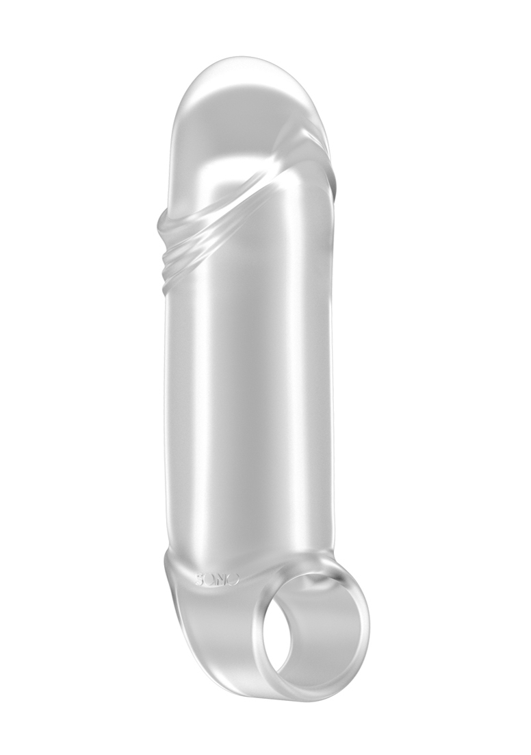 Разтегателен пенис удължител и удебелител  Sono No.35 - прозрачен
